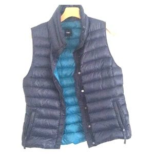 Gap Down Navy Vest
